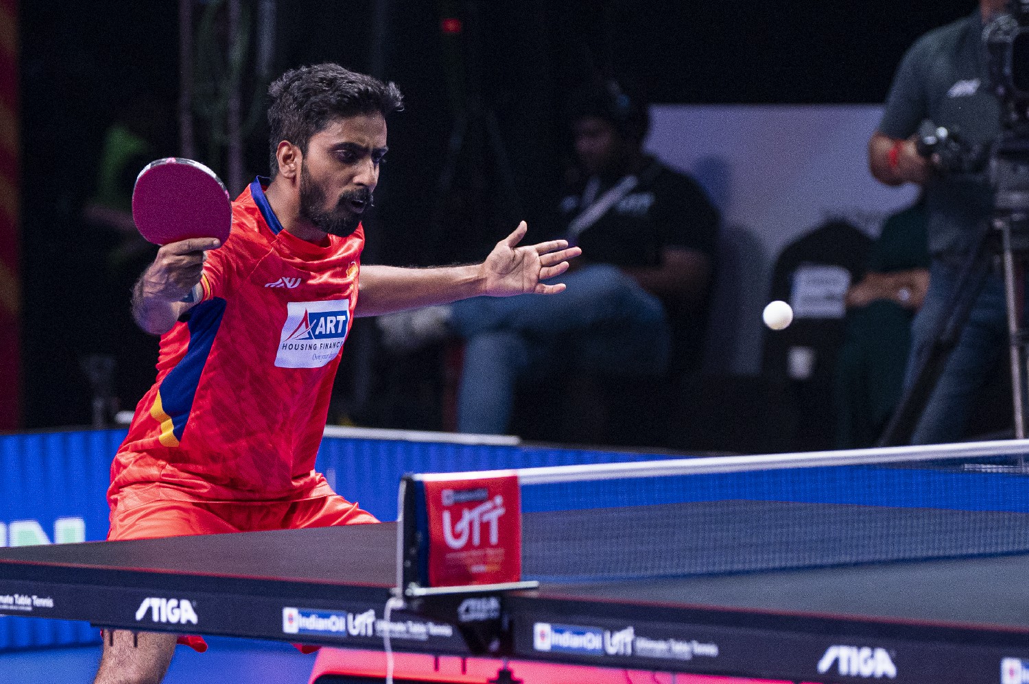 Match TIE-13 Dabang Delhi TTC Vs Puneri Paltan