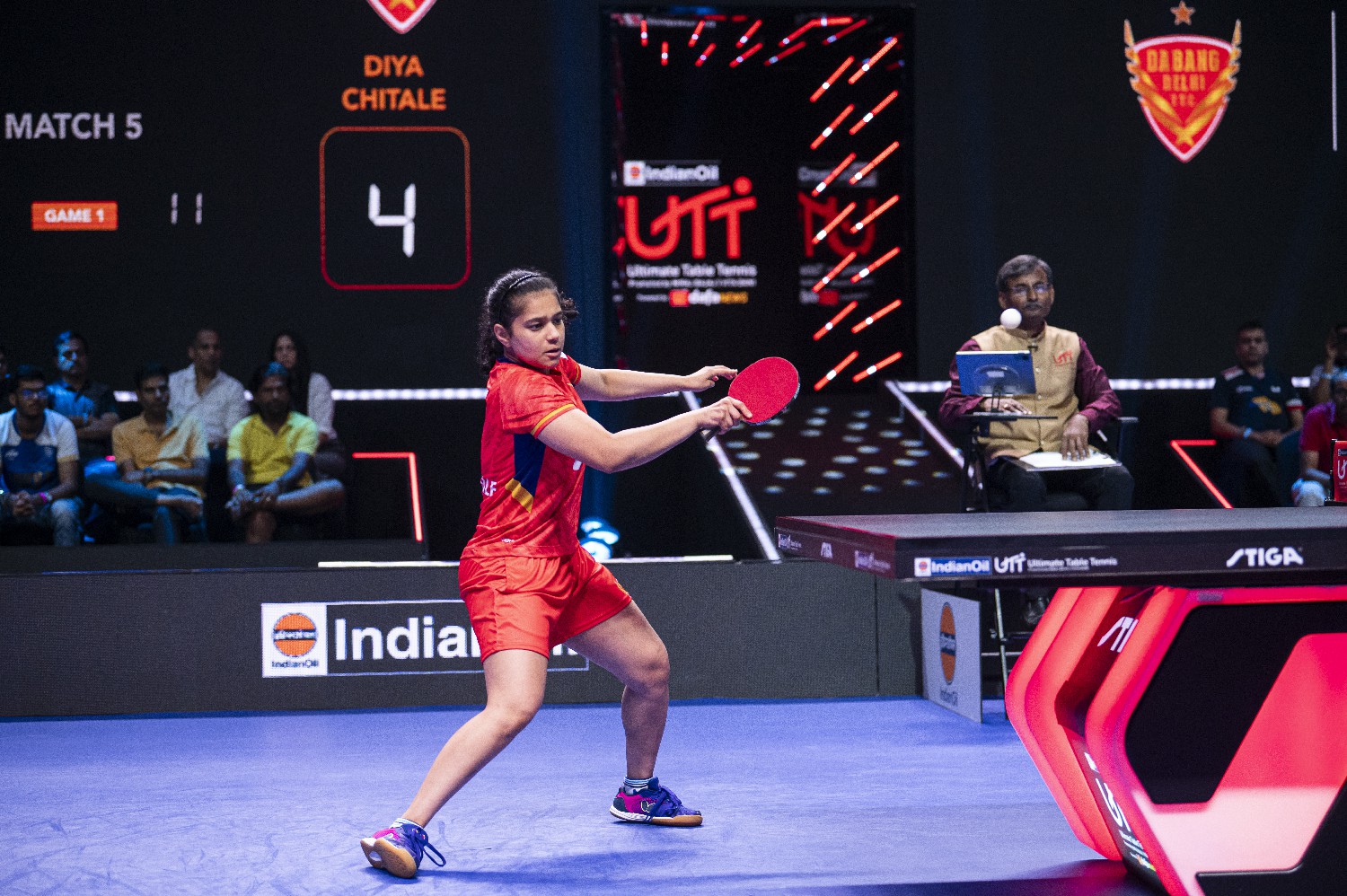 MATCH TIE 17 – Dabang Delhi TTC Vs Bengaluru Smashers