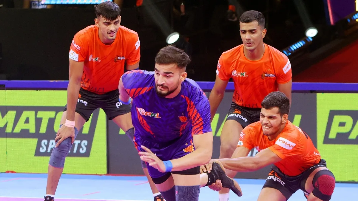 Talismanic Ashu Malik Helps Dabang Delhi K.C. Win Against U Mumba