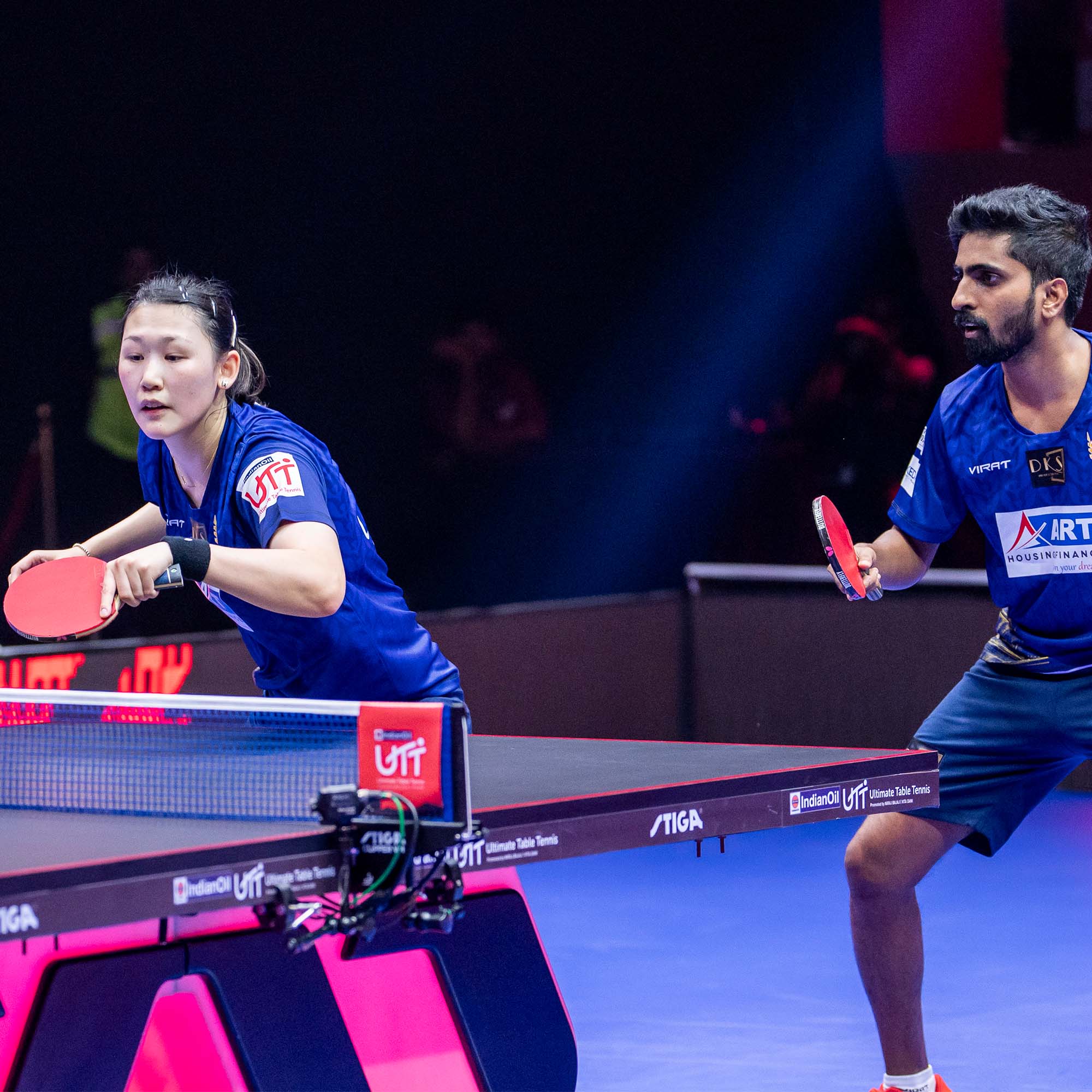 Dabang Delhi T.T.C. Vs Kolkata ThunderBlades