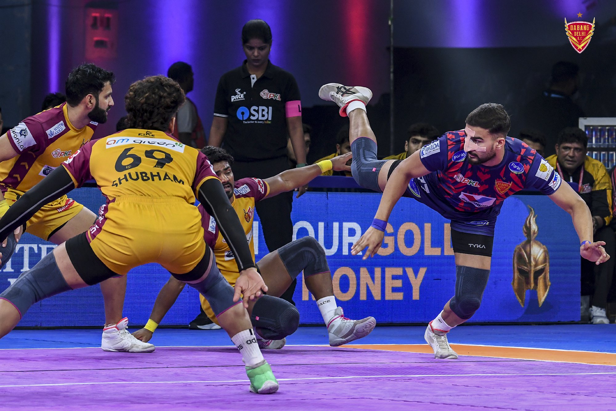 Match 6 : Dabang Delhi K.C. Vs Telugu Titans
