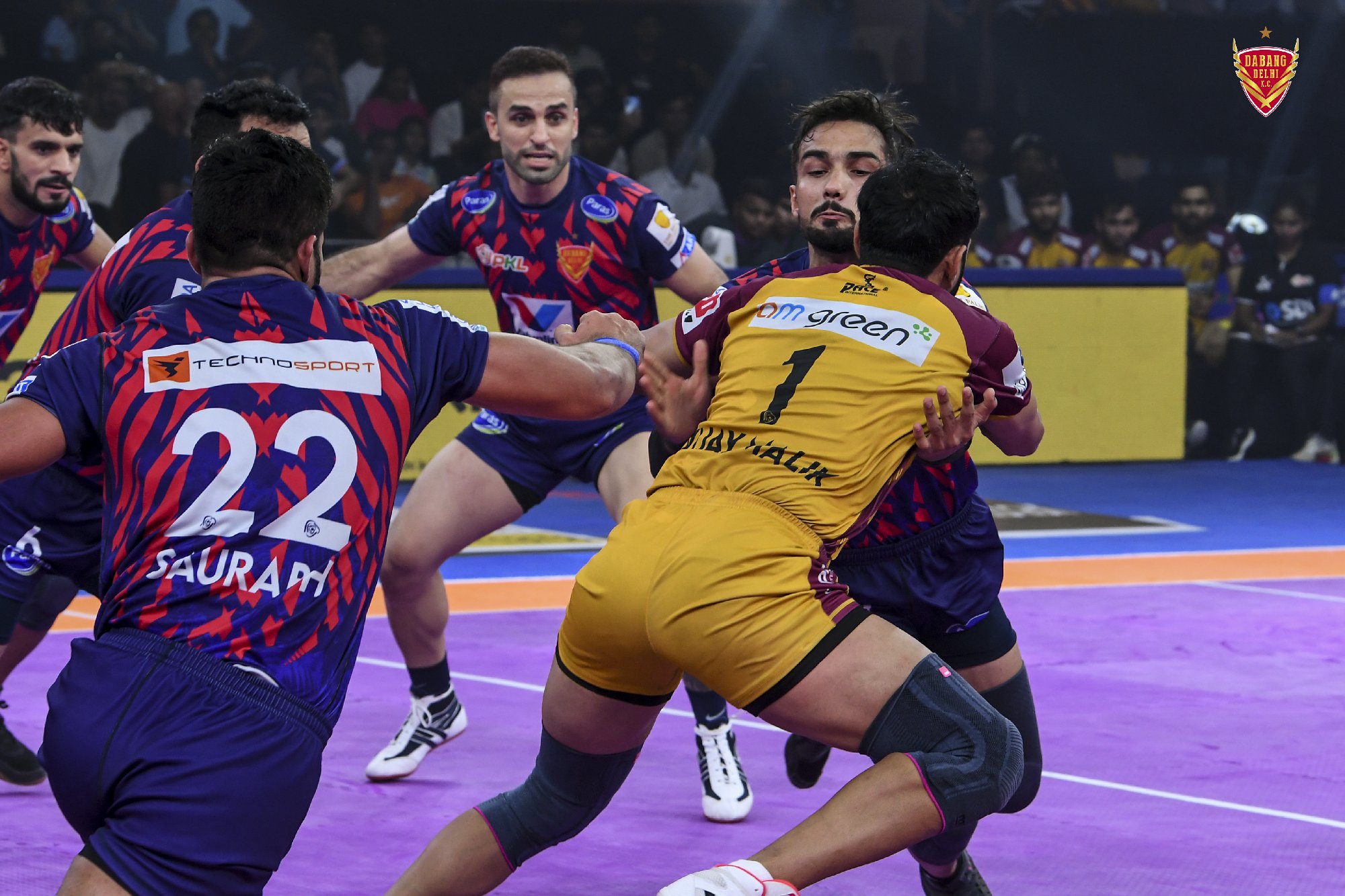 Match 6 : Dabang Delhi K.C. Vs Telugu Titans