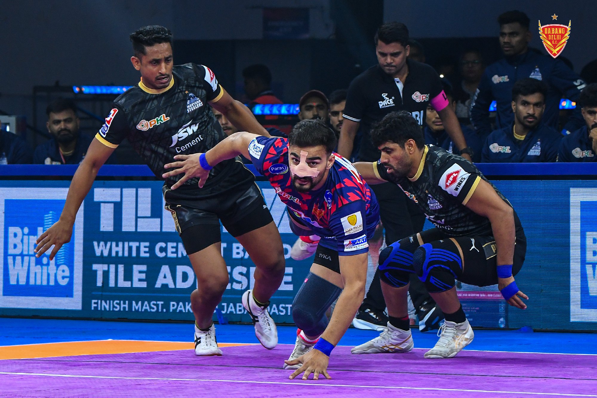 Match 9 : Dabang Delhi K.C. Vs Haryana Steelers