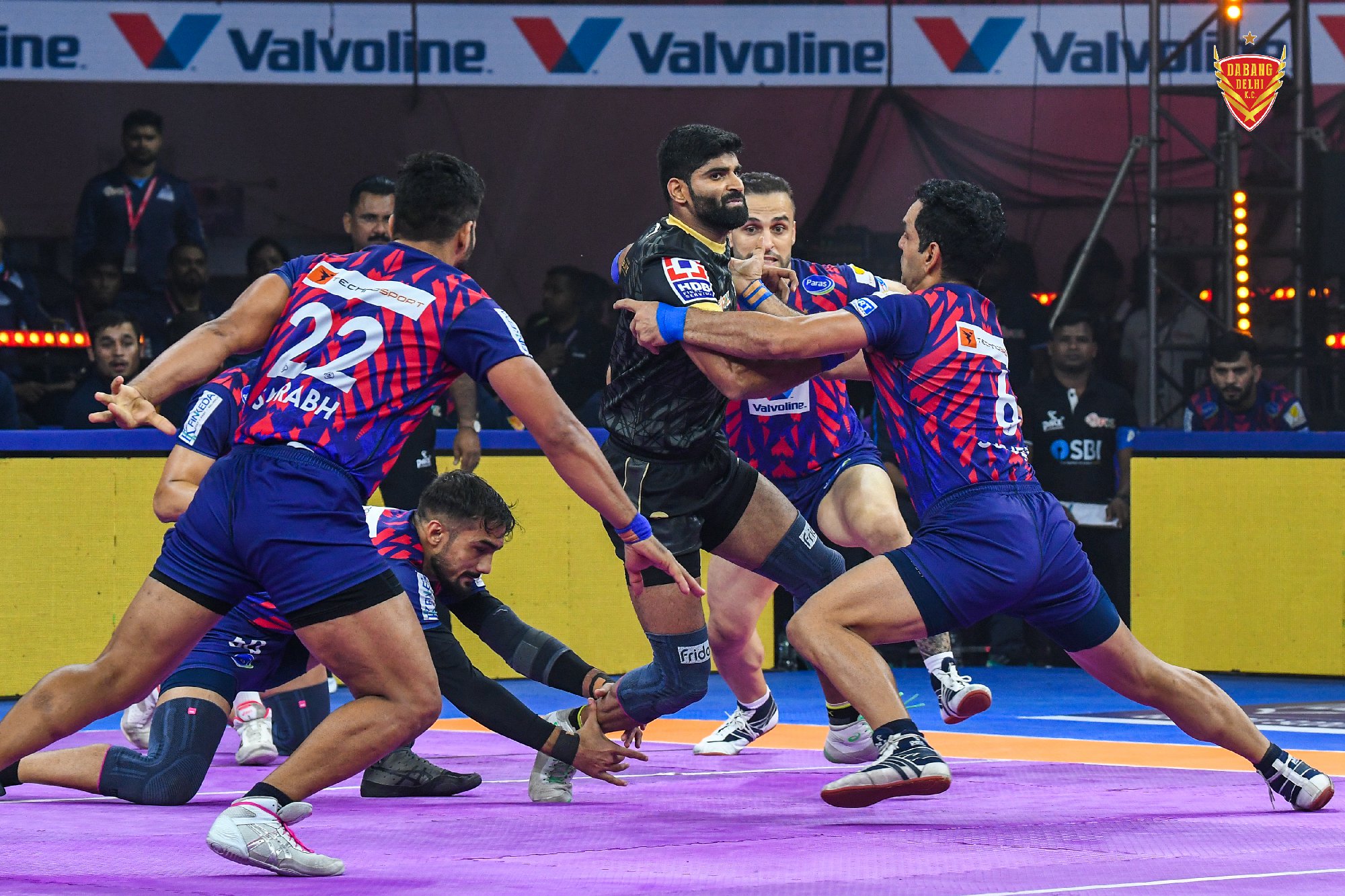 Match 9 : Dabang Delhi K.C. Vs Haryana Steelers