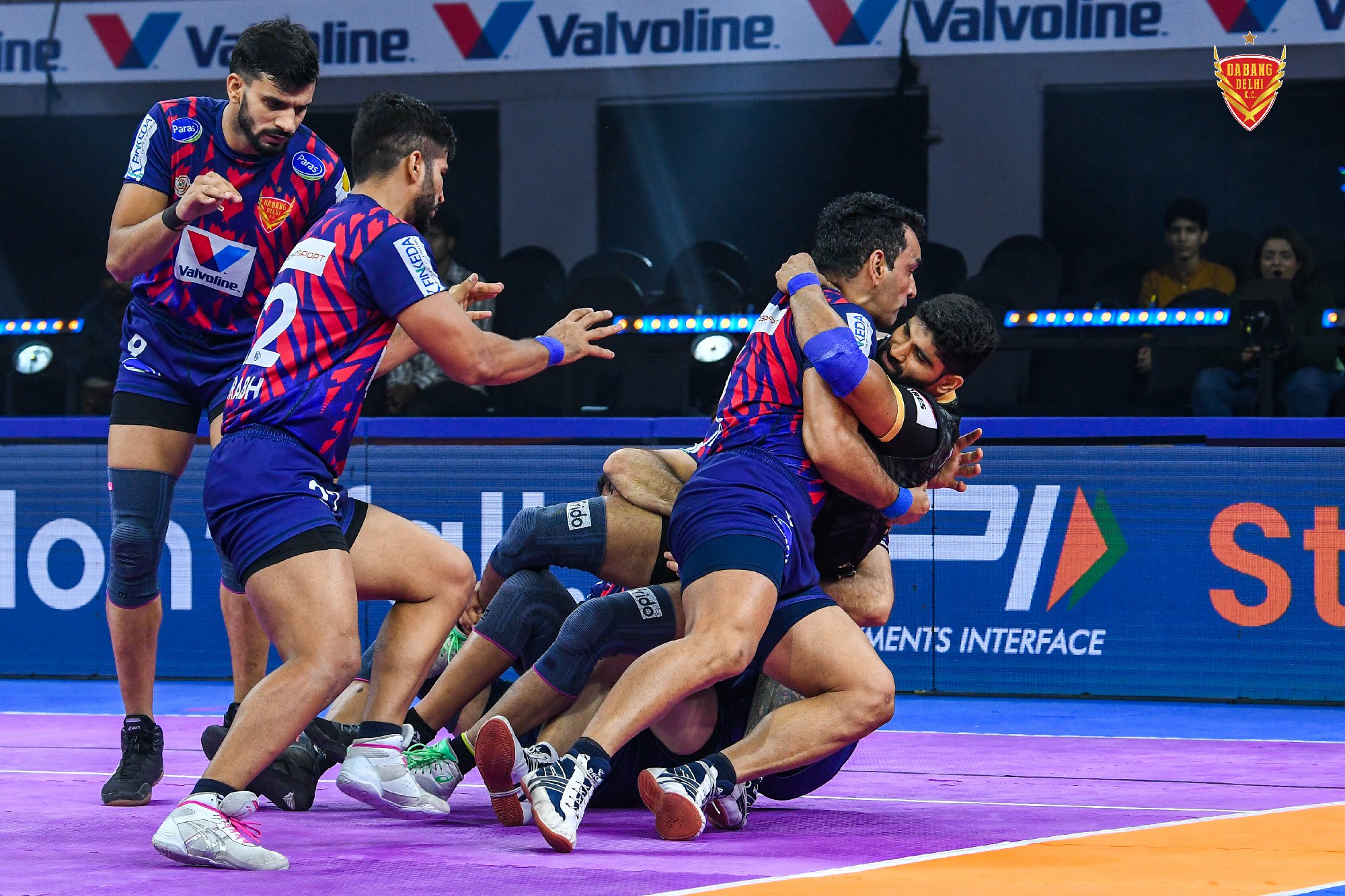 Match 9 : Dabang Delhi K.C. Vs Haryana Steelers