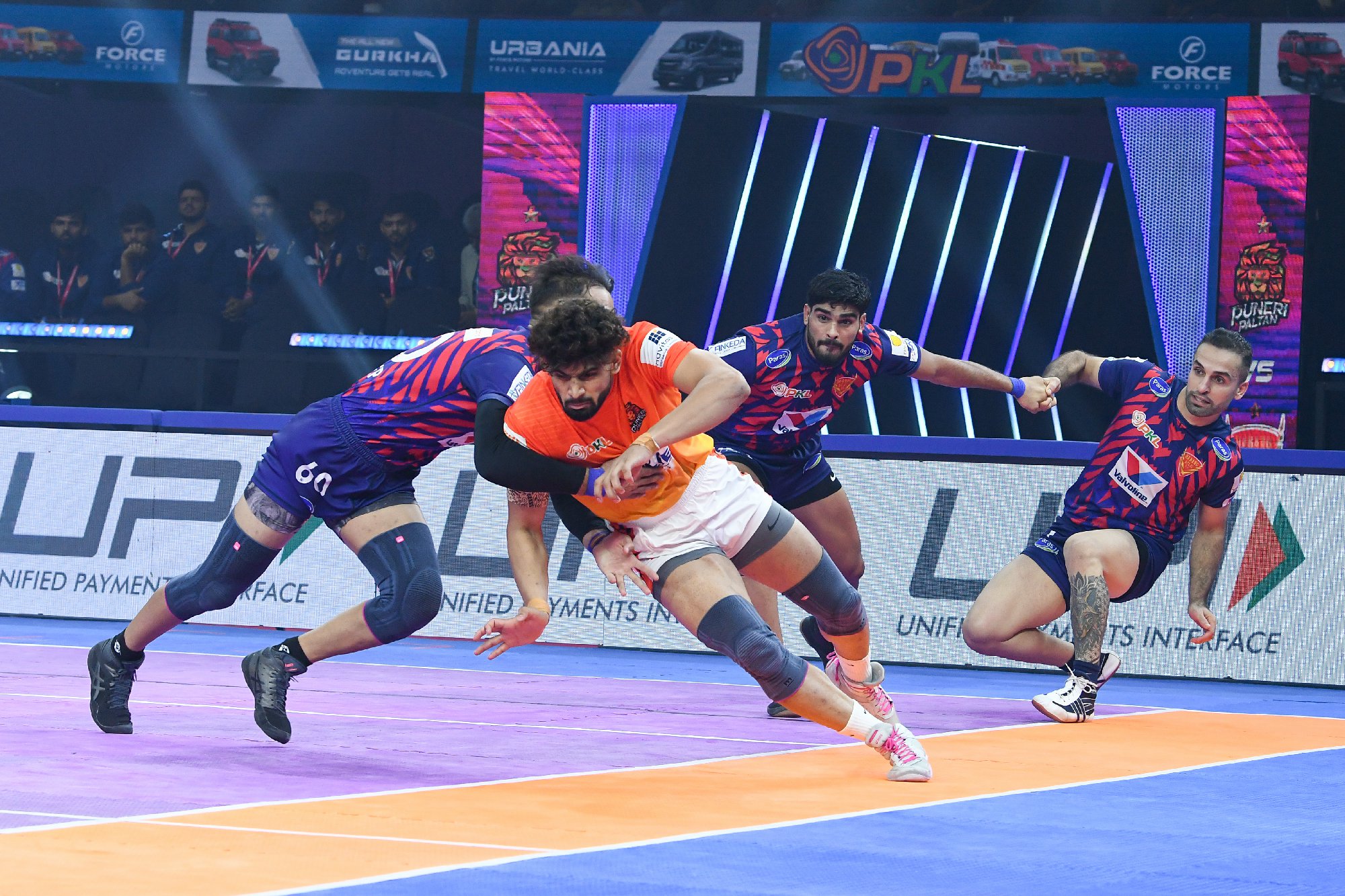 Match 2 : Dabang Delhi K.C. Vs Puneri Paltan