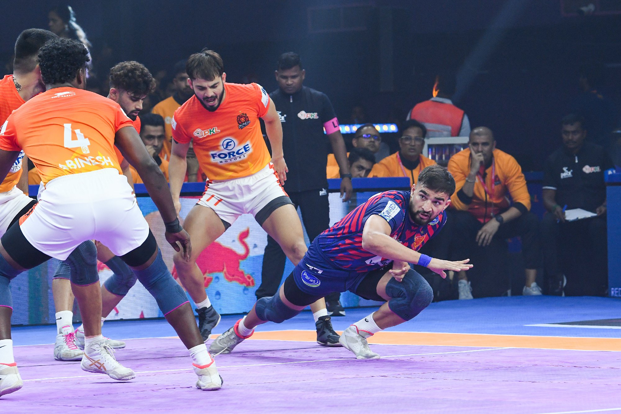 Match 2 : Dabang Delhi K.C. Vs Puneri Paltan