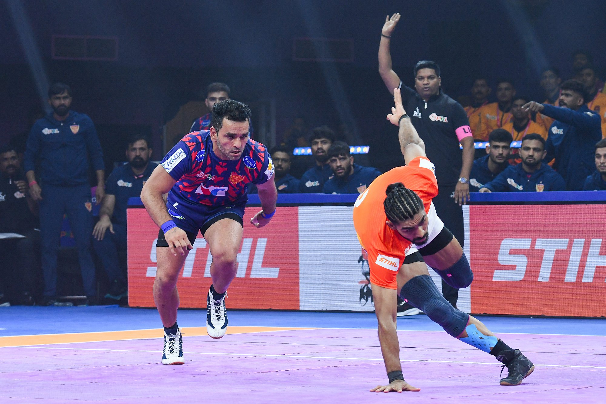 Match 2 : Dabang Delhi K.C. Vs Puneri Paltan