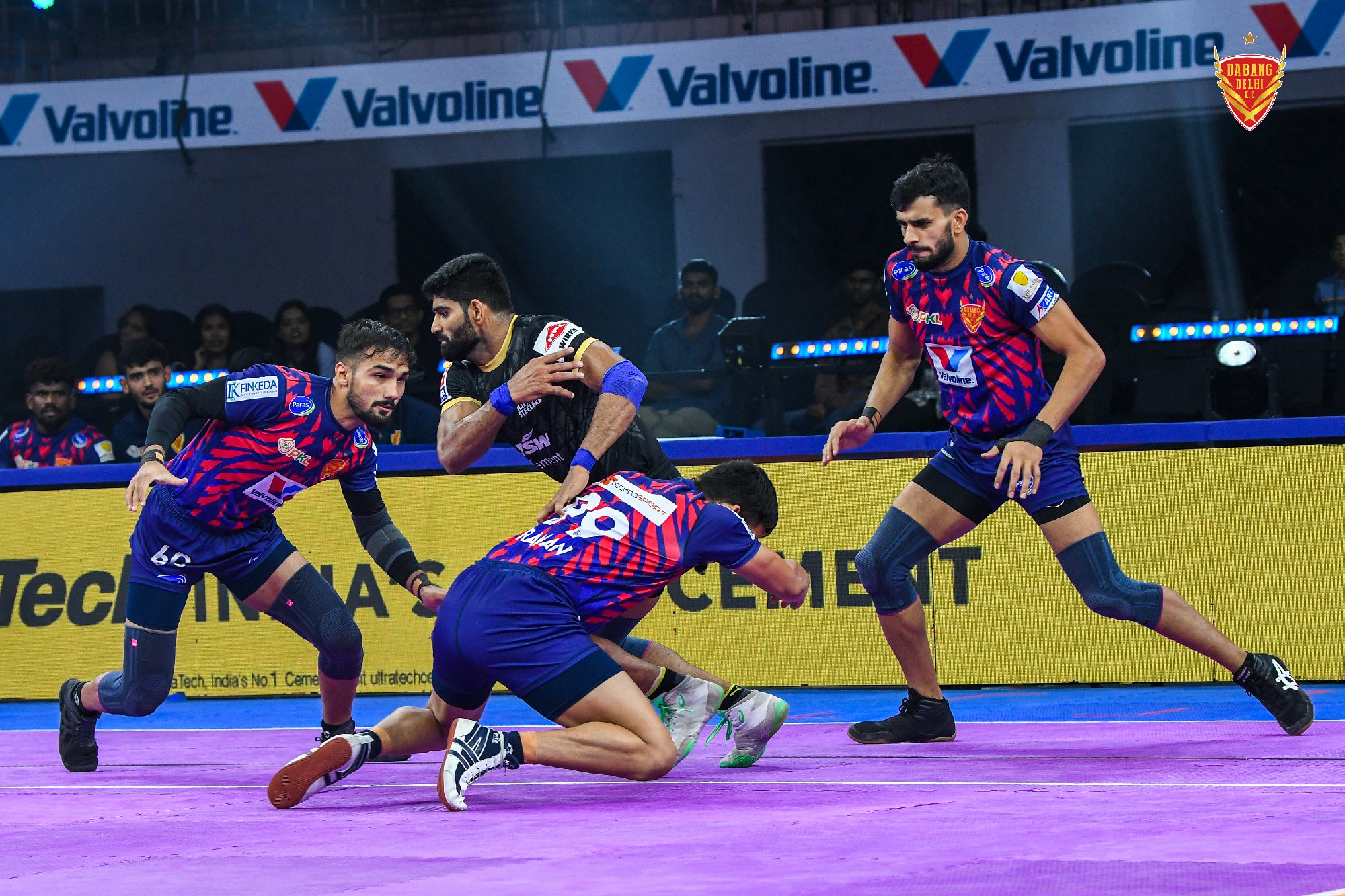 Match 9 : Dabang Delhi K.C. Vs Haryana Steelers