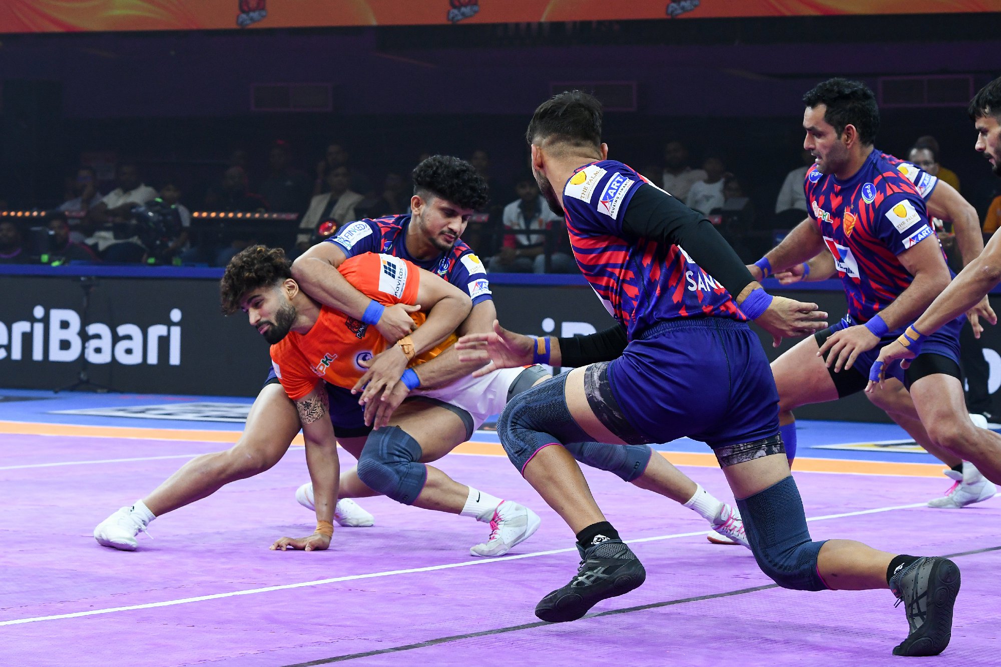Match 2 : Dabang Delhi K.C. Vs Puneri Paltan