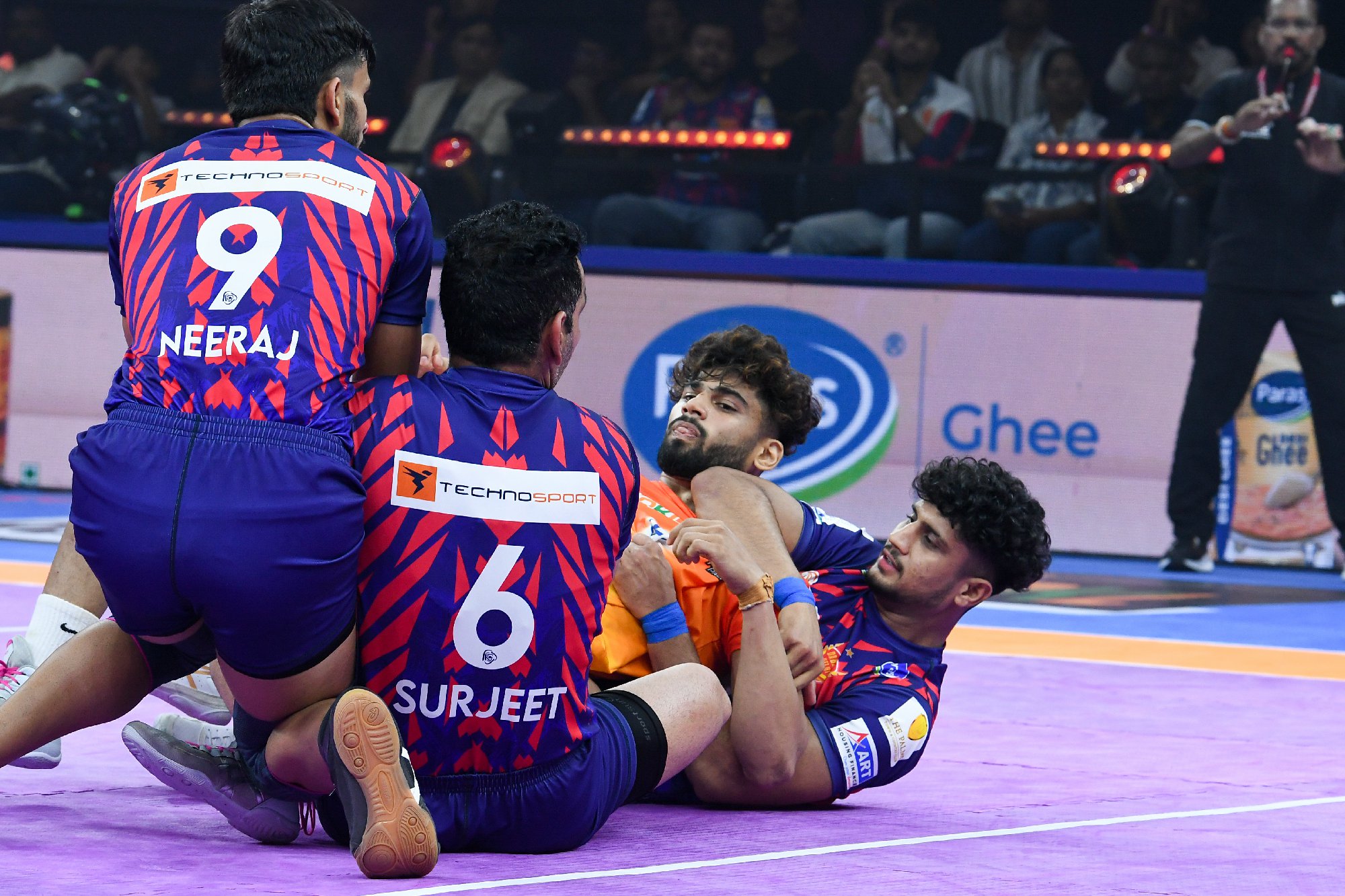 Match 2 : Dabang Delhi K.C. Vs Puneri Paltan