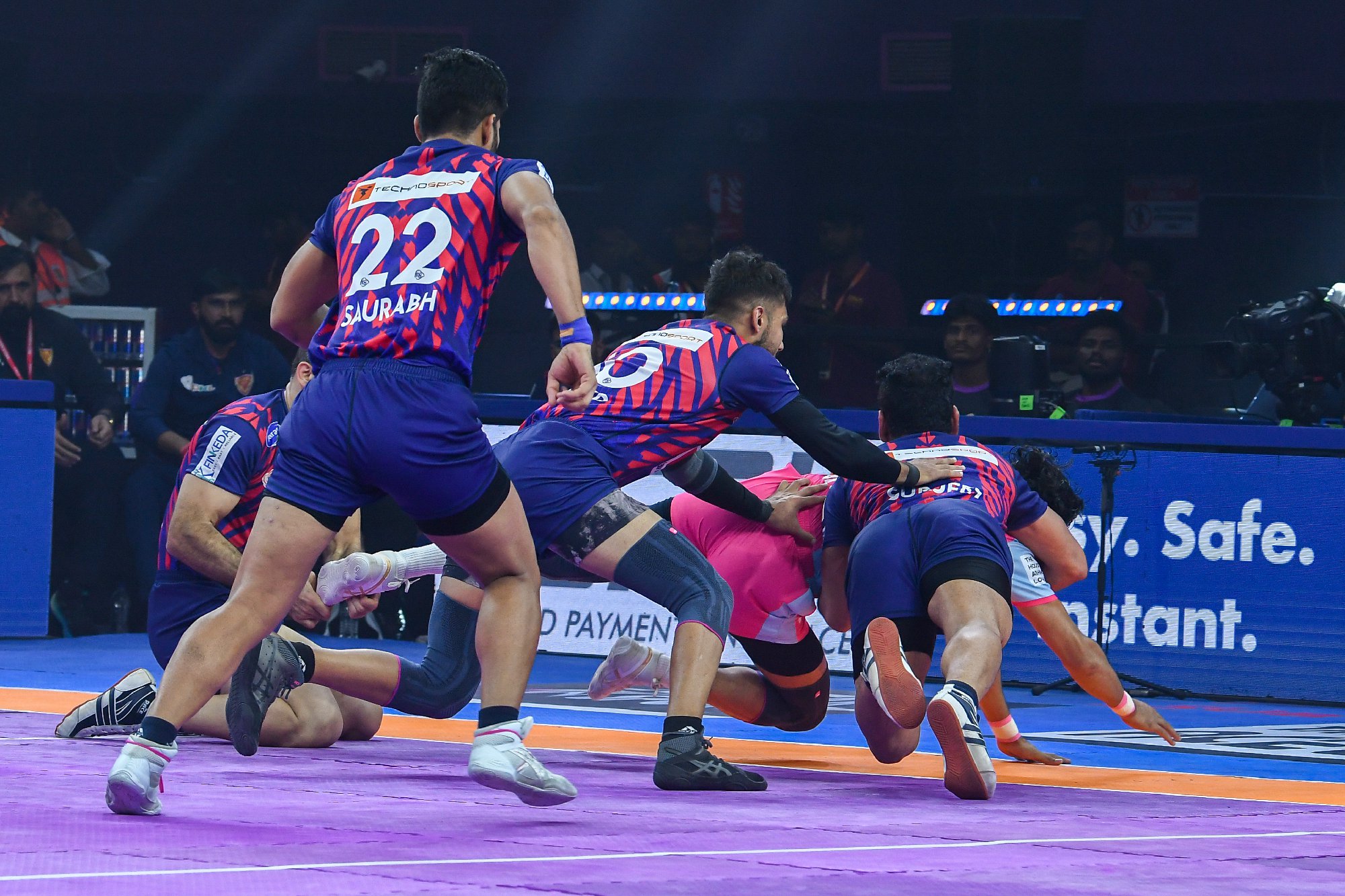 Match 3 : Dabang Delhi K.C. Vs Jaipur Pink Panthers