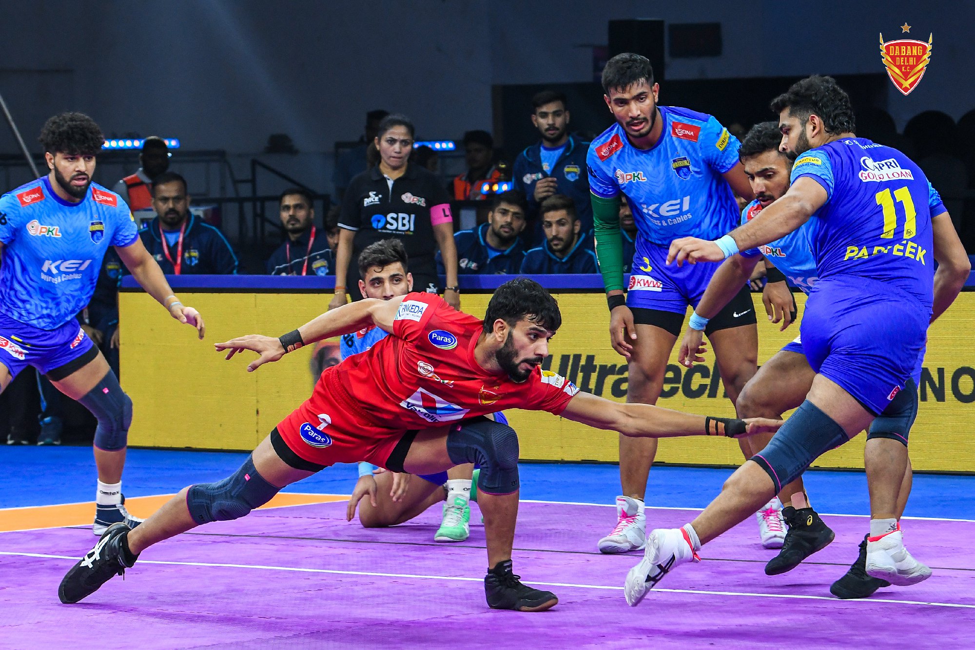 Match 13 : Dabang Delhi K.C. Vs Bengal Warriorz